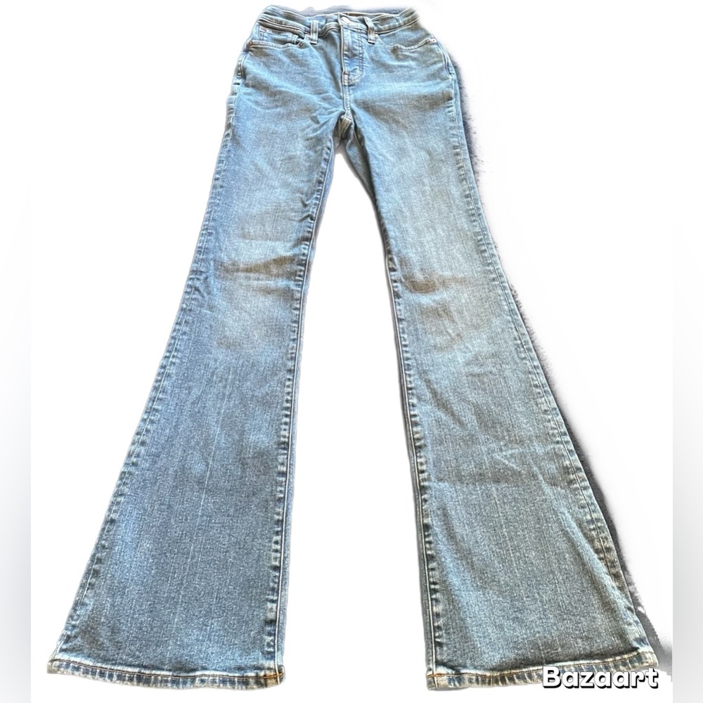 Madewell Light Blue Flare Jeans